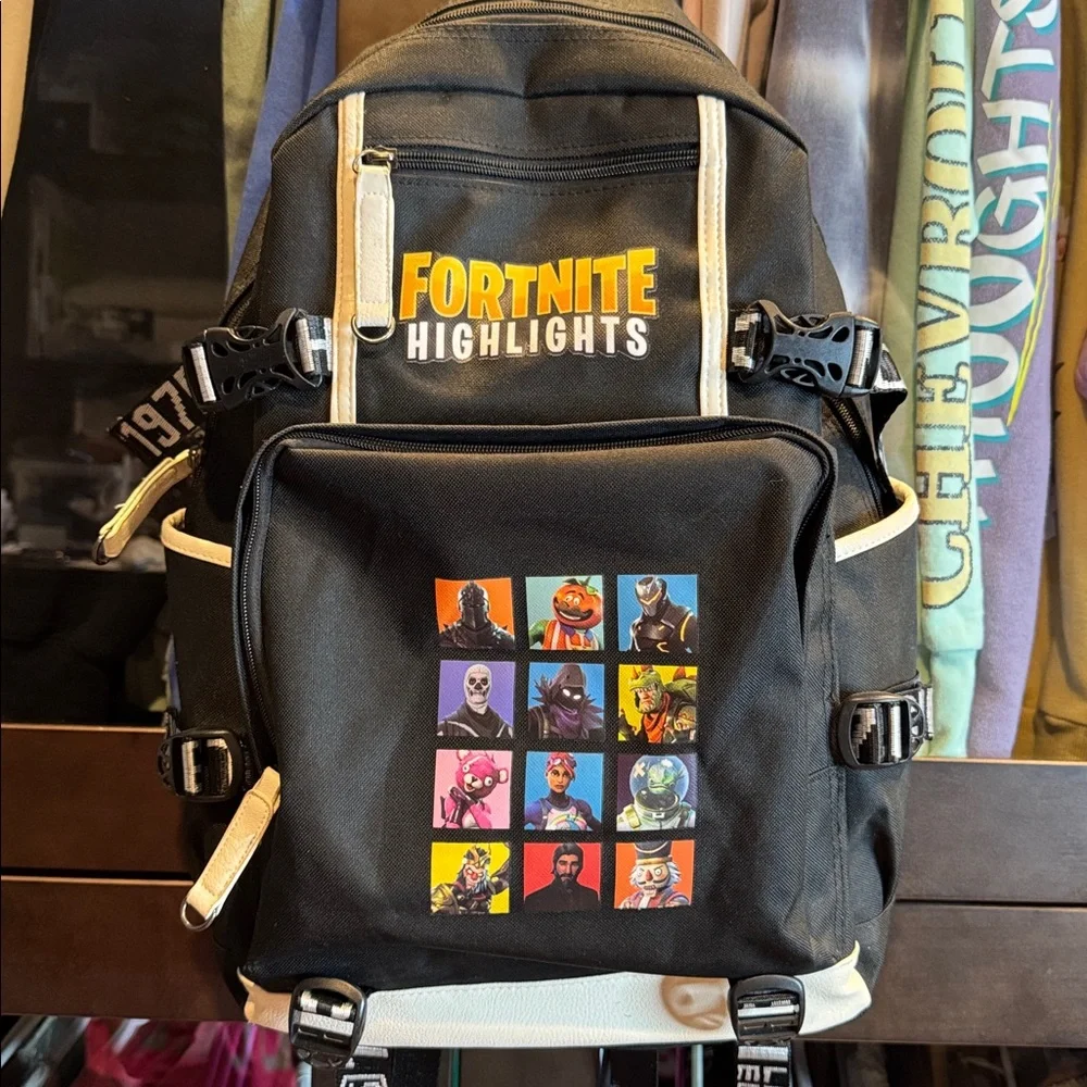 Limited Edition FORTNITE Highlights Black Backpack for Kids